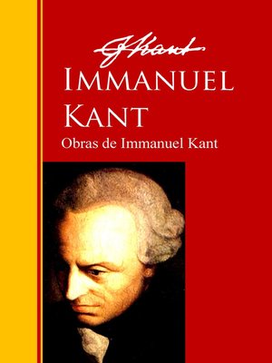 cover image of Obras de Immanuel Kant